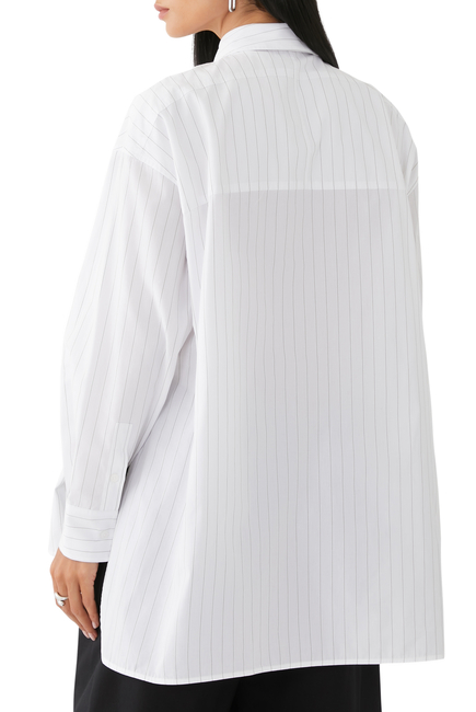 Chrissy Stripe Long Sleeves Shirt